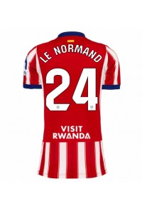 Atletico Madrid Robin Le Normand #24 Fotballdrakt Hjemme Klær Dame 2026-27 Korte ermer